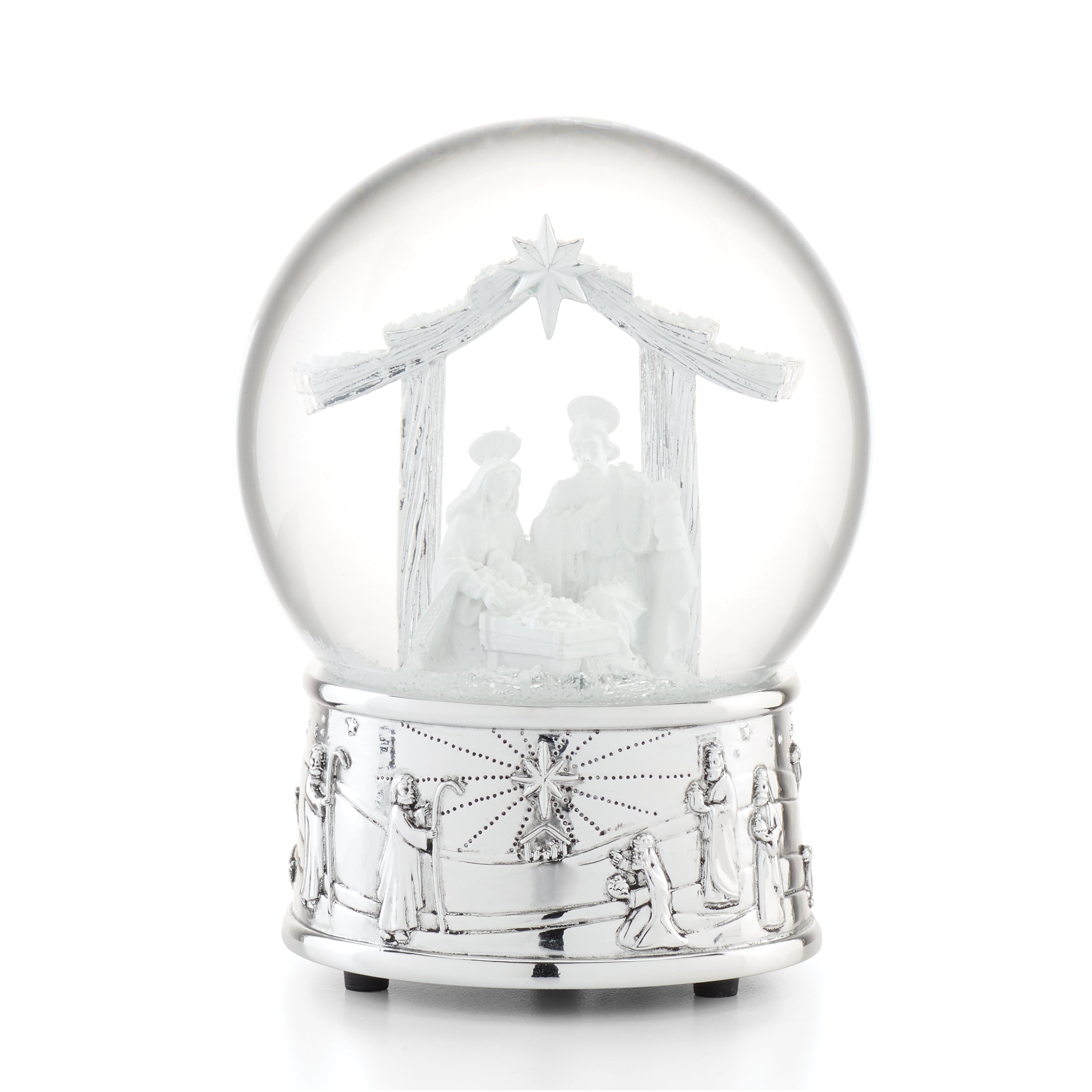 Lenox Premium Nativity Musical Snow Globe