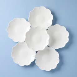 Lenox Premium Studio 1414 Scallop Dinner Plates, Set of 6
