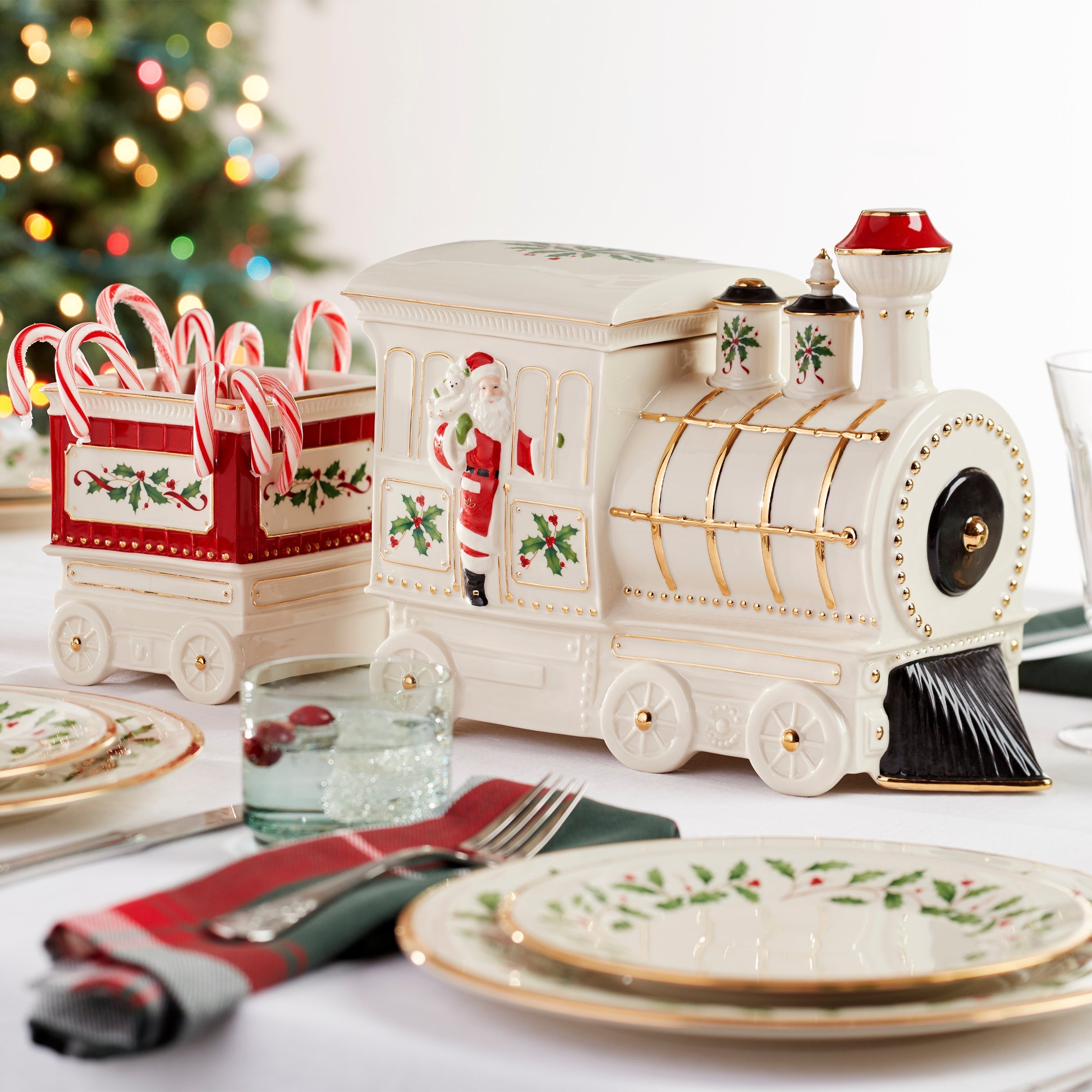 Lenox Premium Holiday Train 5-Piece Serving Set - Image 6