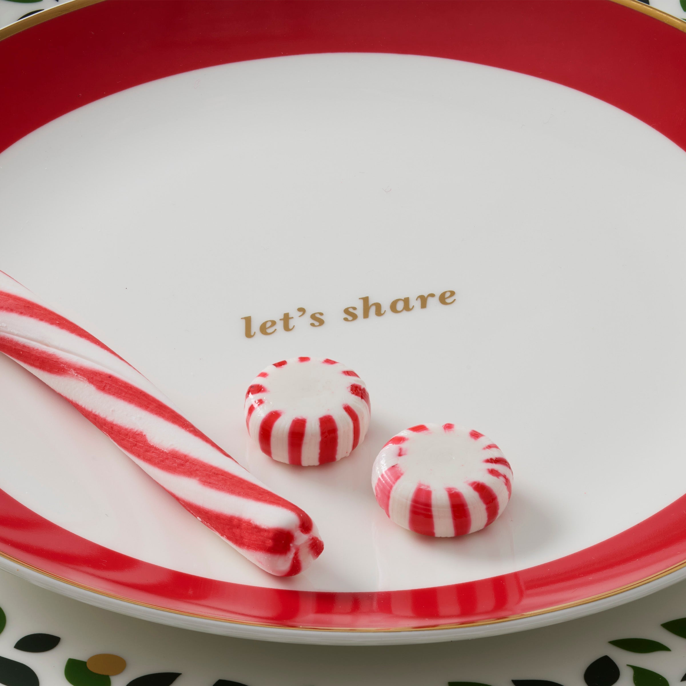 Lenox Premium Evergreen Rim Accent Plates, Set of 4 - Image 3