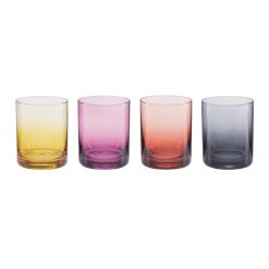 Lenox Premium Golden Hour Double Old Fashion Glasses, Set of 4