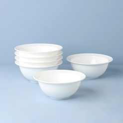 Lenox Premium Studio 1414 Rimmed All Purpose Bowls, Set of 6