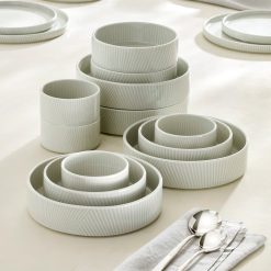 Alternative view of Lenox Premium Modulus Vapor 12-Piece Bowl Set
