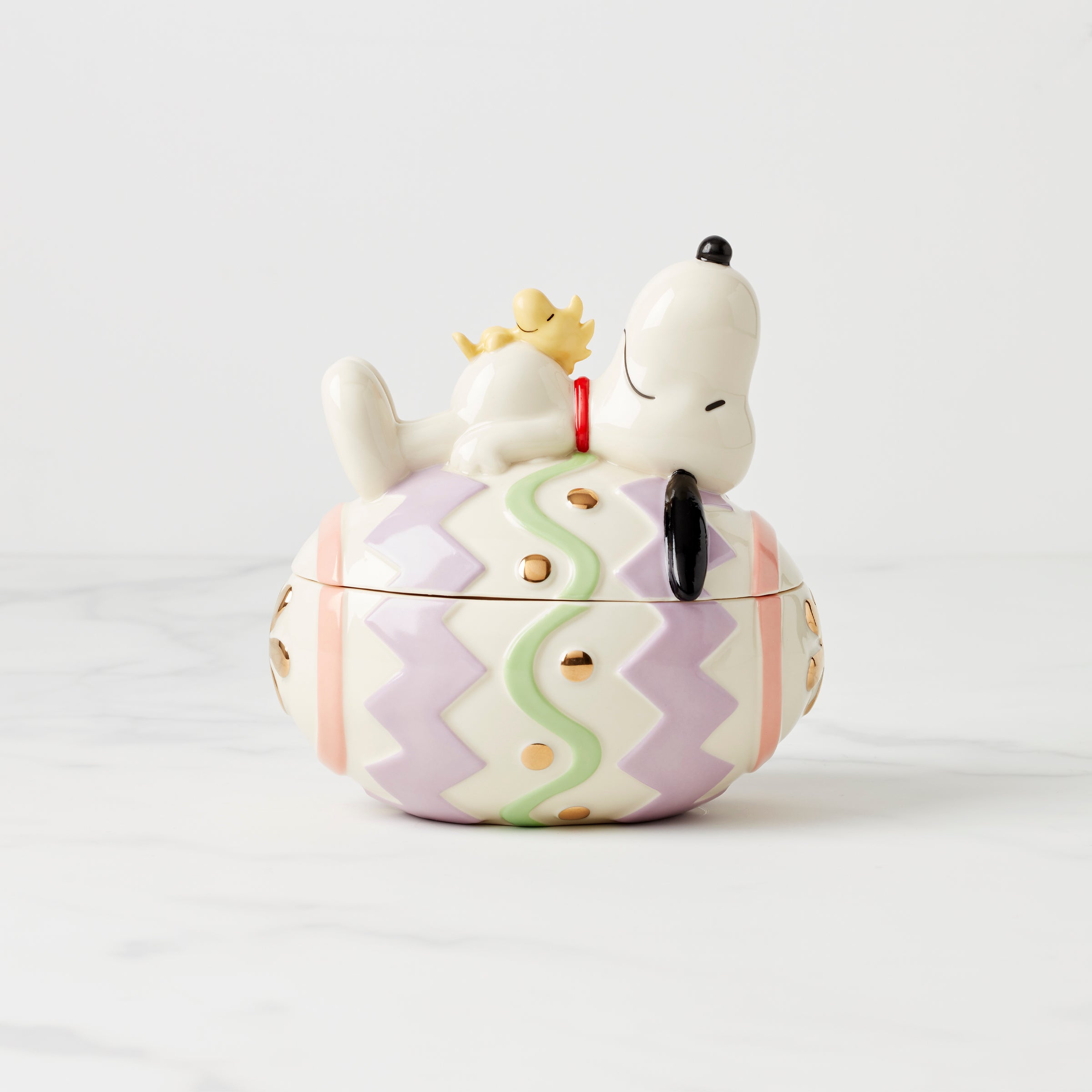 Lenox Premium Snoopy Easter Covered Candy Dish - Image 9