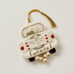 Lenox Premium Personalized Just Married Ornament
