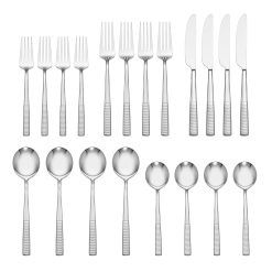 Alternative view of Lenox Premium Modulus 20-Piece Flatware Set
