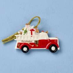 Lenox Premium Personalized My Firetruck Ornament