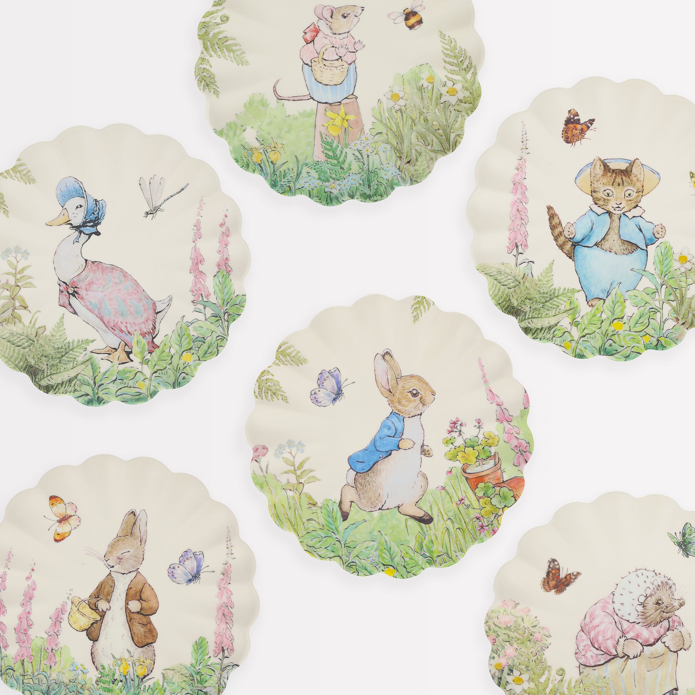 Lenox Premium Peter Rabbit? Reusable Small Plates, Set of 6 - Image 3