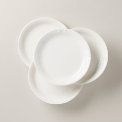 Lenox Premium Profile White Dinner Plates, Set of 4