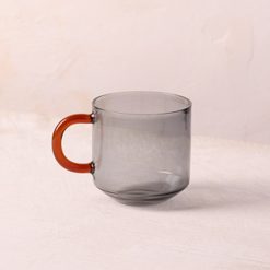 Lenox Premium Niko Black Glass Mug