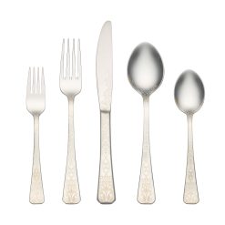 Lenox Premium Floral Etch 5-Piece Place Setting