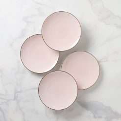 Lenox Premium Trianna Blush Coupe Salad Plates, Set of 4