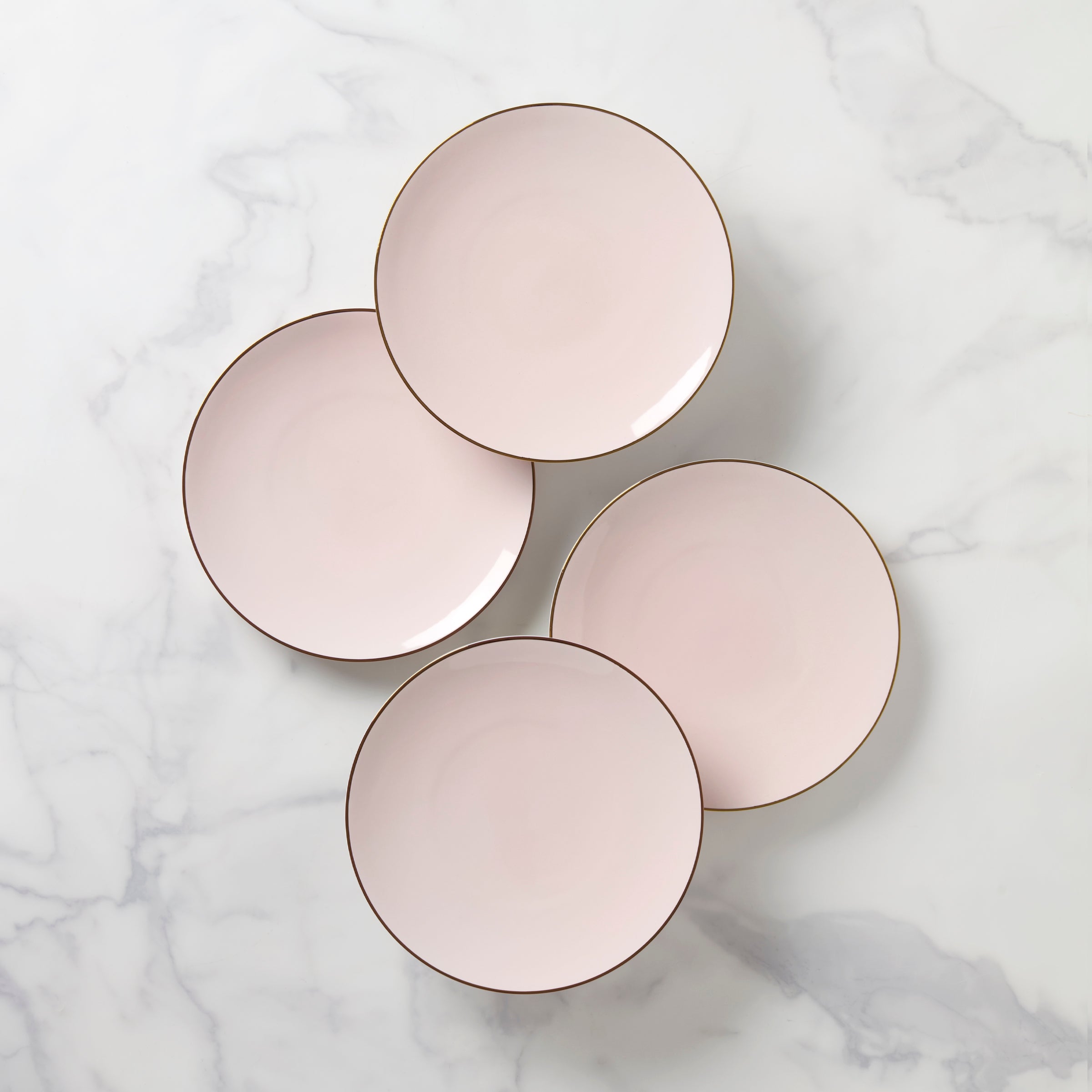 Lenox Premium Trianna Blush Coupe Salad Plates, Set of 4