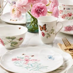 Alternative view of Lenox Premium Butterfly Meadow 24-Piece Dinnerware Set