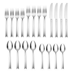 Alternative view of Lenox Premium Moxie 20-Piece Flatware Set