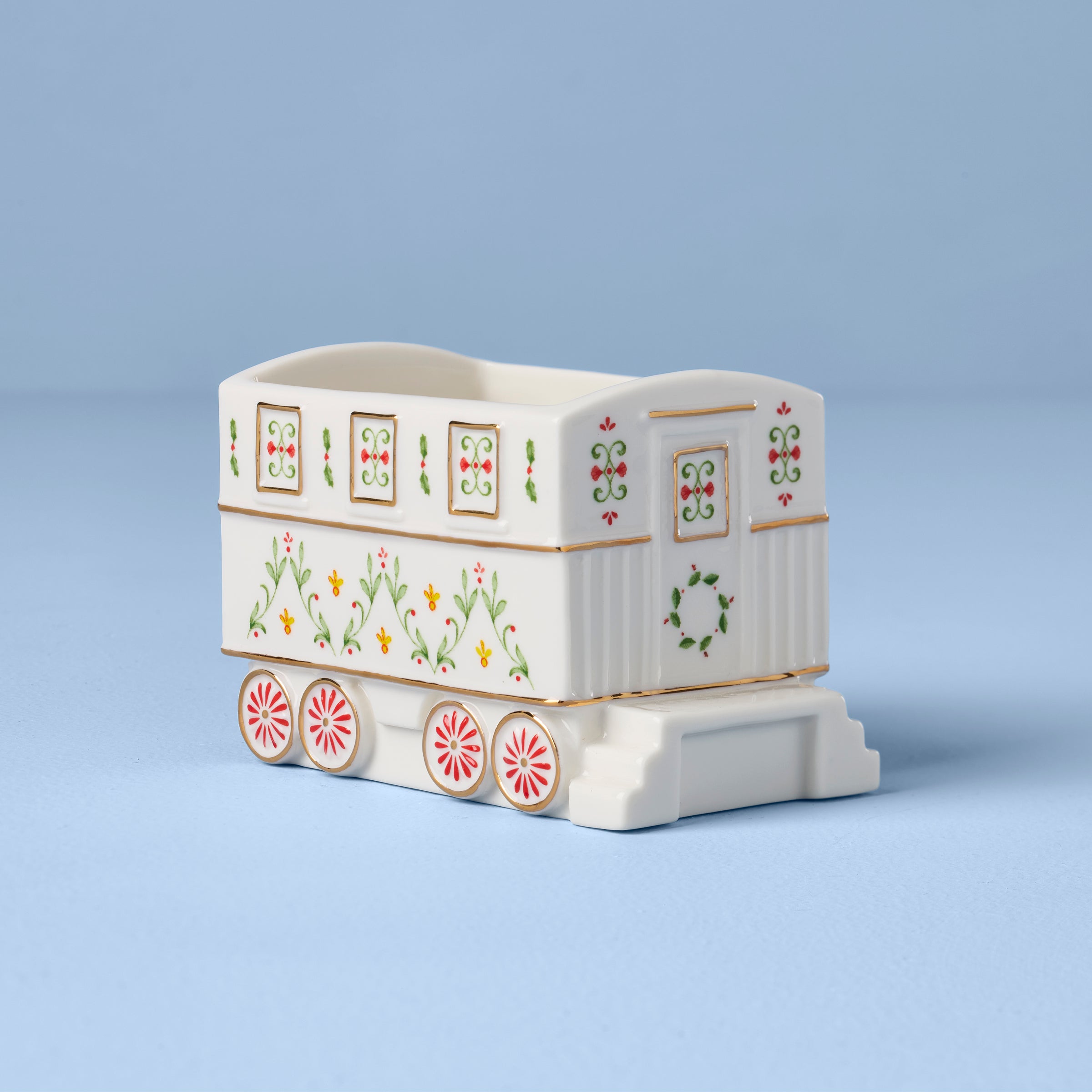 Lenox Premium Lenox Holiday Village Christmas Train Server - Image 6