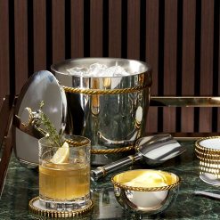 Alternative view of Lenox Premium Roseland Ice Bucket & Tongs