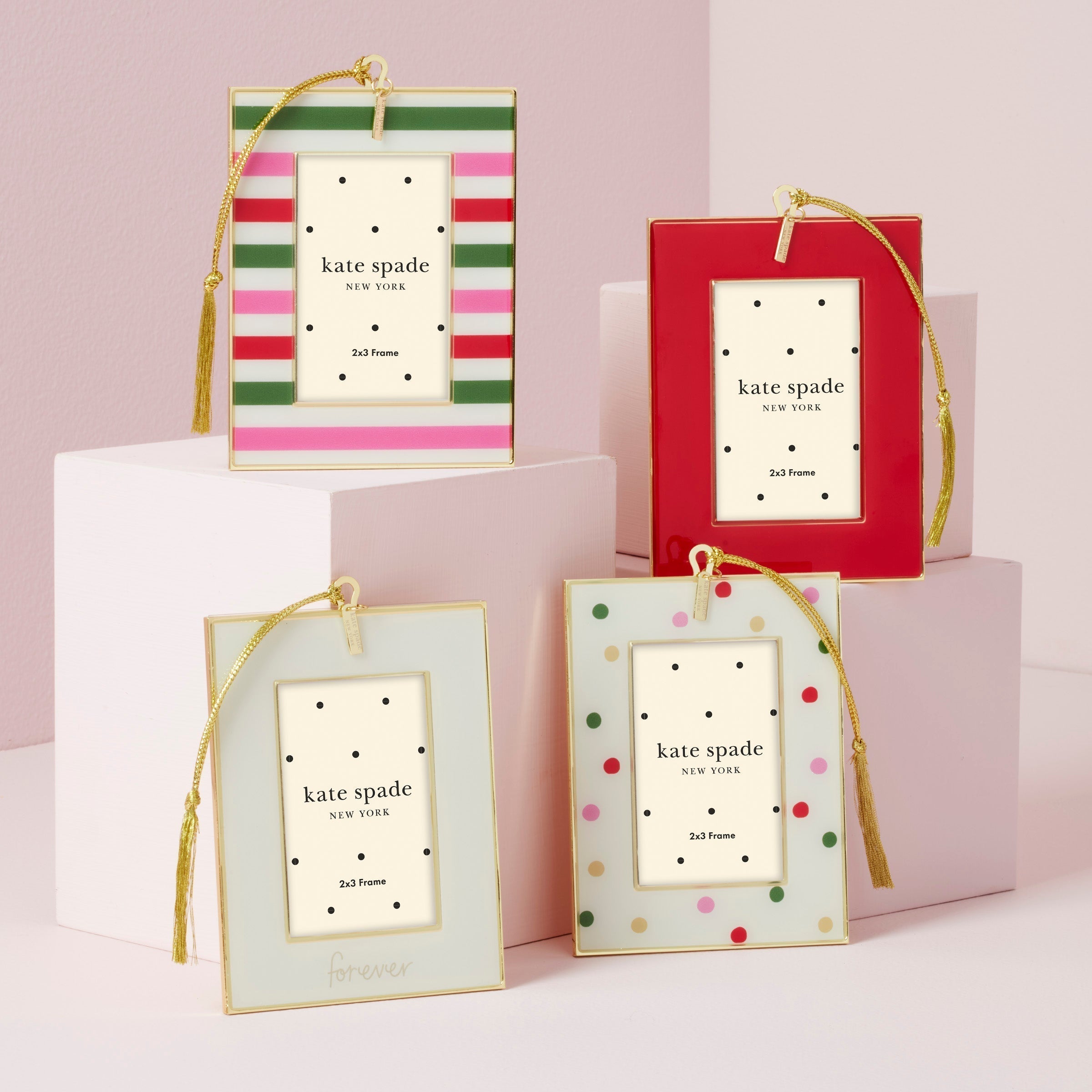 Lenox Premium Be Jolly Forever Mini Frame Ornament - Image 3