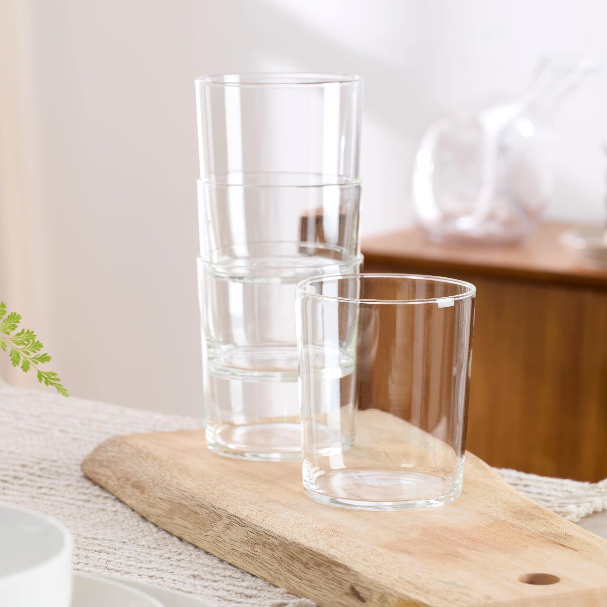 Lenox Premium Stackables Clear Short & Tall Glasses 12-Piece Set - Image 2