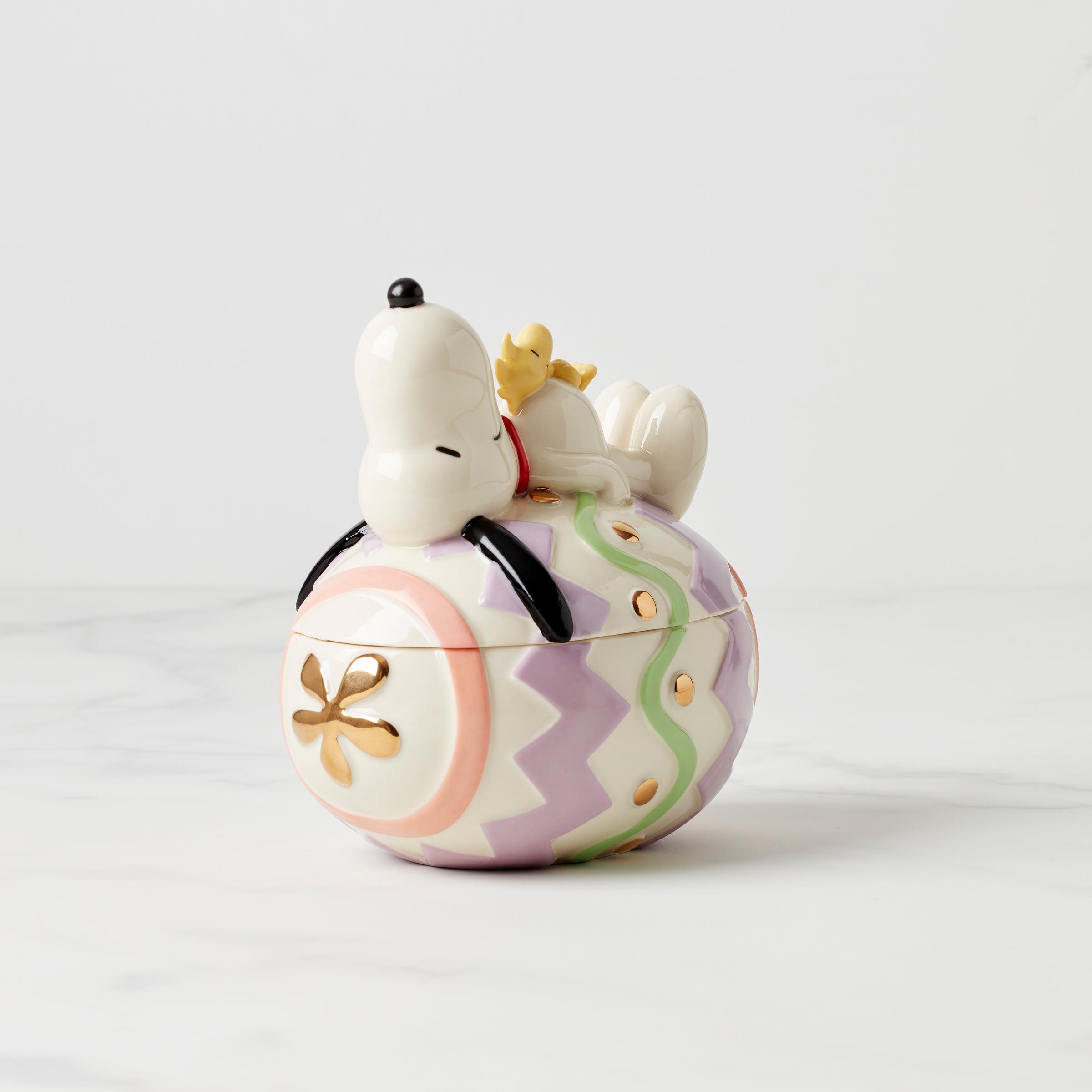 Lenox Premium Snoopy Easter Covered Candy Dish - Image 8