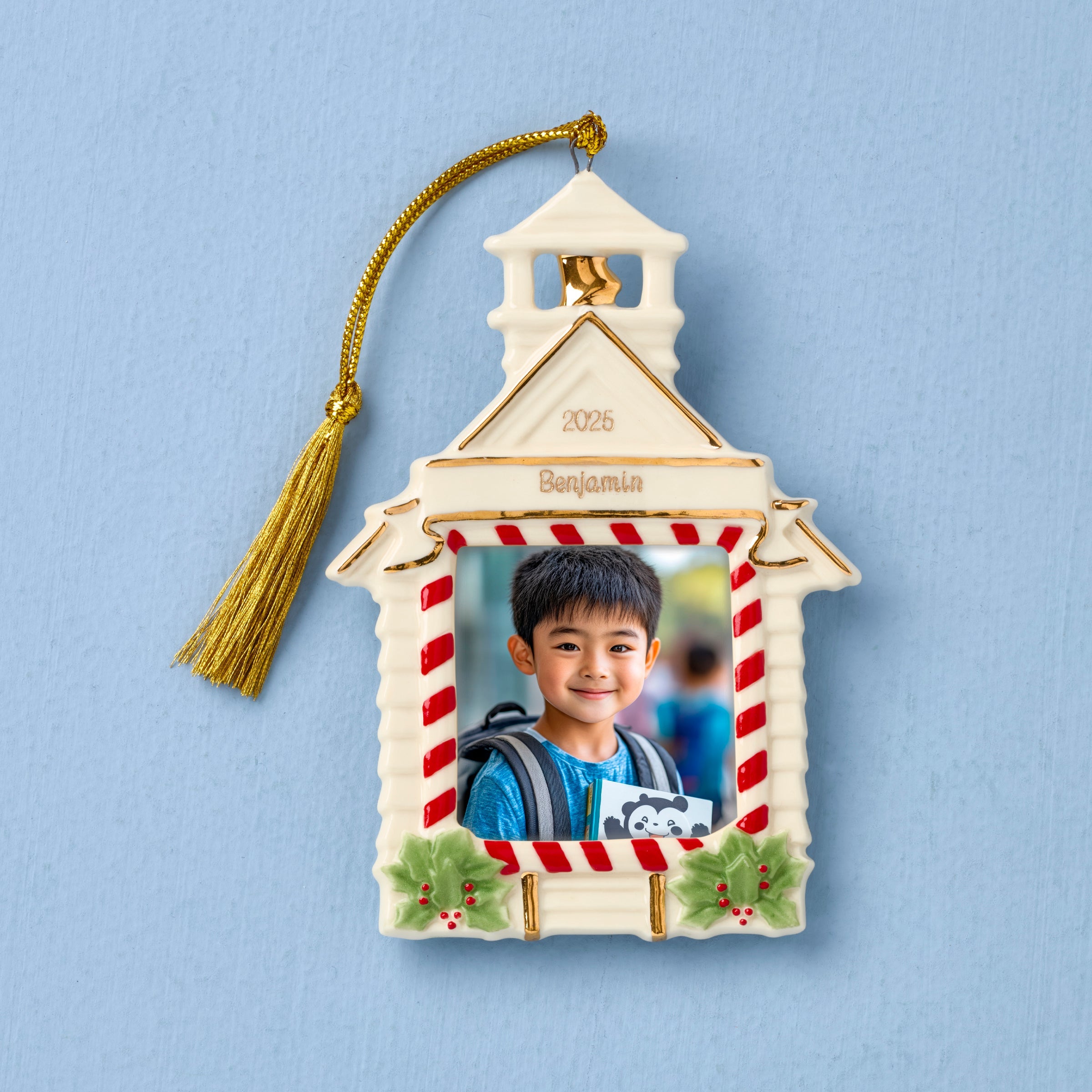 Lenox Premium Personalized School Time Memories Ornament
