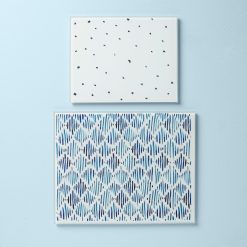 Alternative view of Lenox Premium Blue Bay 2-Piece Glass Cutting Board Set