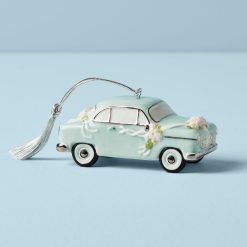 Alternative view of Lenox Premium Personalized Just Married Car Ornament