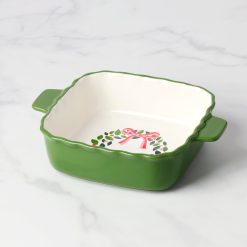 Lenox Premium Evergreen Square Scallop Baking Dish