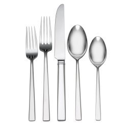 Lenox Premium Cole 65-Piece Flatware Set