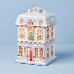 Lenox Premium Lenox Holiday Village Christmas Cookie Jar