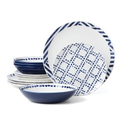 Lenox Premium Harbour 12-Piece Dinnerware Set