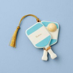 Lenox Premium Personalized Pickleball Ornament