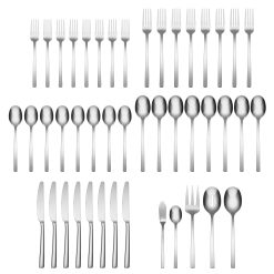 Alternative view of Lenox Premium Beacon 45-Piece Flatware Set