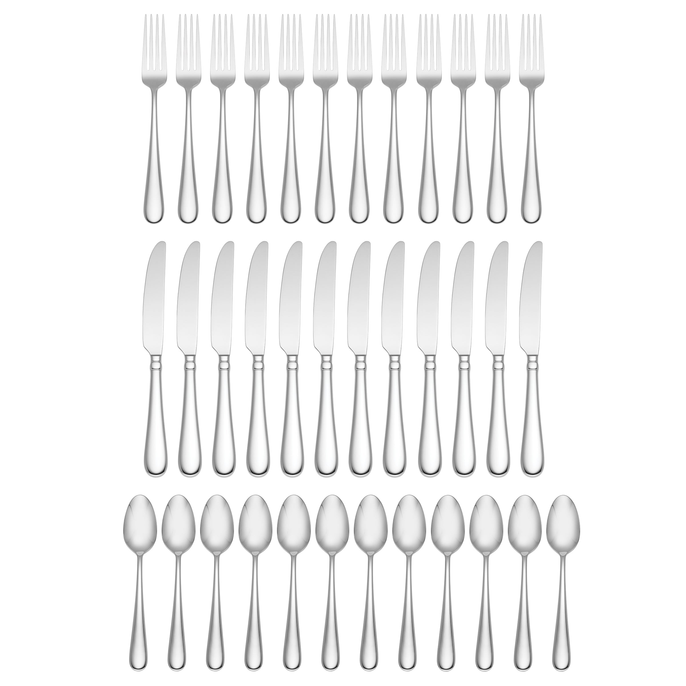 Lenox Premium Studio 1414 36-Piece Flatware Set - Image 12