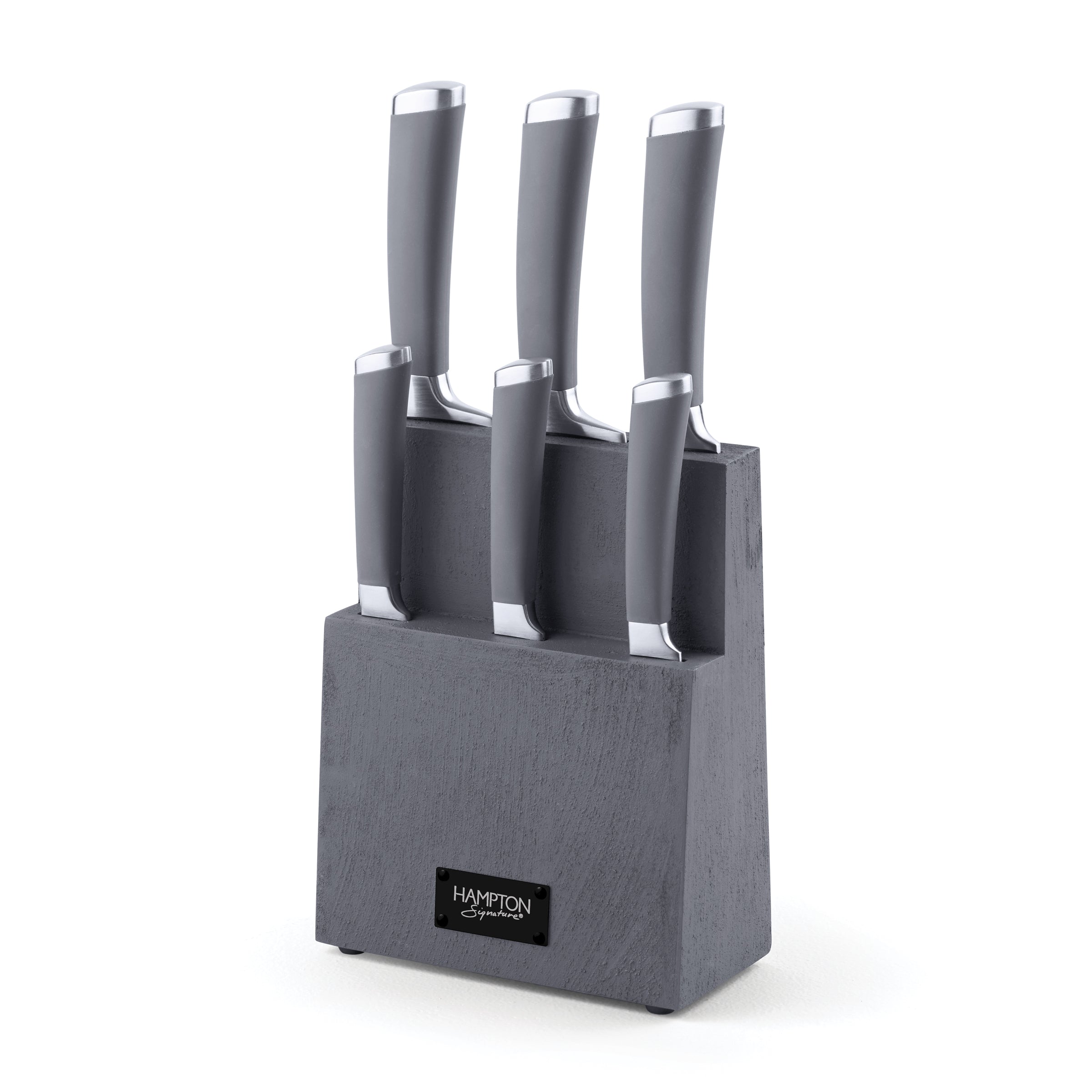 Lenox Premium Beton 7-Piece Cutlery Block Set