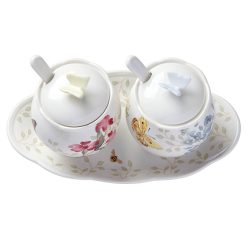 Alternative view of Lenox Premium Butterfly Meadow 5-Piece Condiment Set