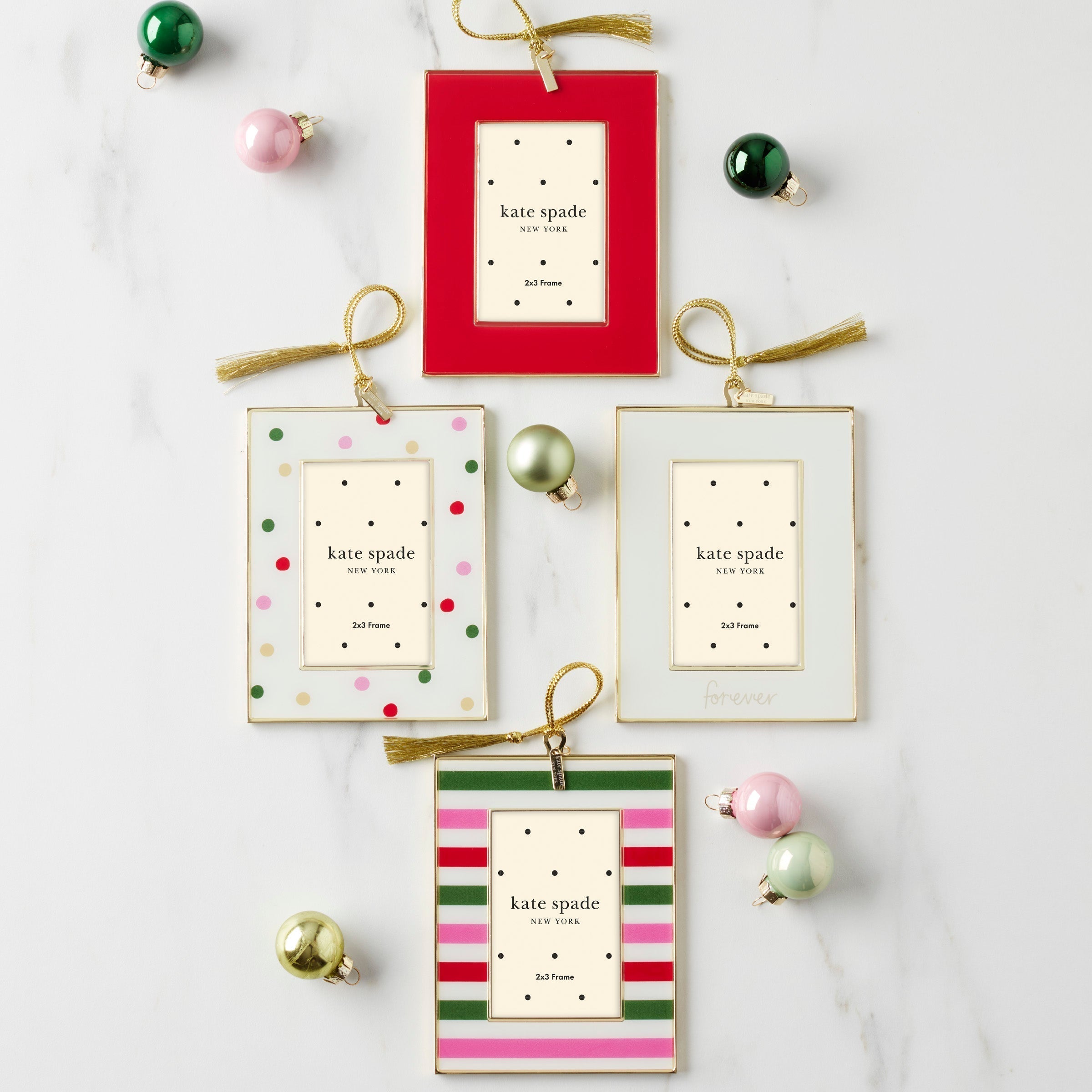 Lenox Premium Be Jolly Forever Mini Frame Ornament - Image 2