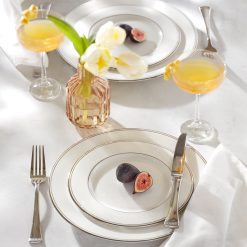 Alternative view of Lenox Premium Federal Platinum 5-Piece Place Setting