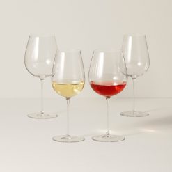 Alternative view of Lenox Premium Tuscany Signature Series Warm & Cool Region Wine Glasses, Set of 2