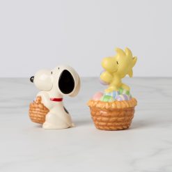 Alternative view of Lenox Premium Snoopy Easter Salt & Pepper Set