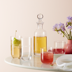 Alternative view of Lenox Premium This Rocks & You're Neat Double Old Fashion Glasses, Set of 2