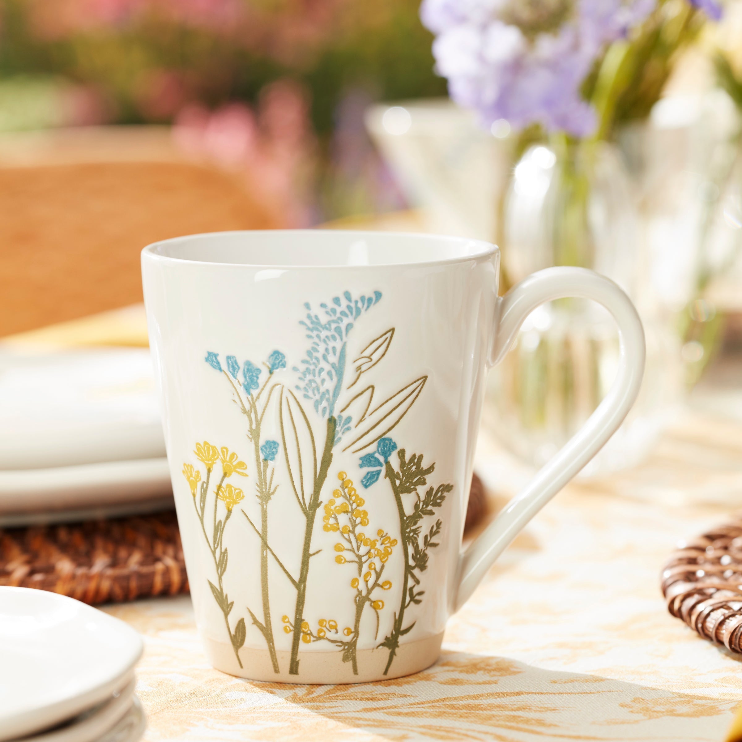 Lenox Premium Wildflowers Mugs, Set of 4 - Image 2