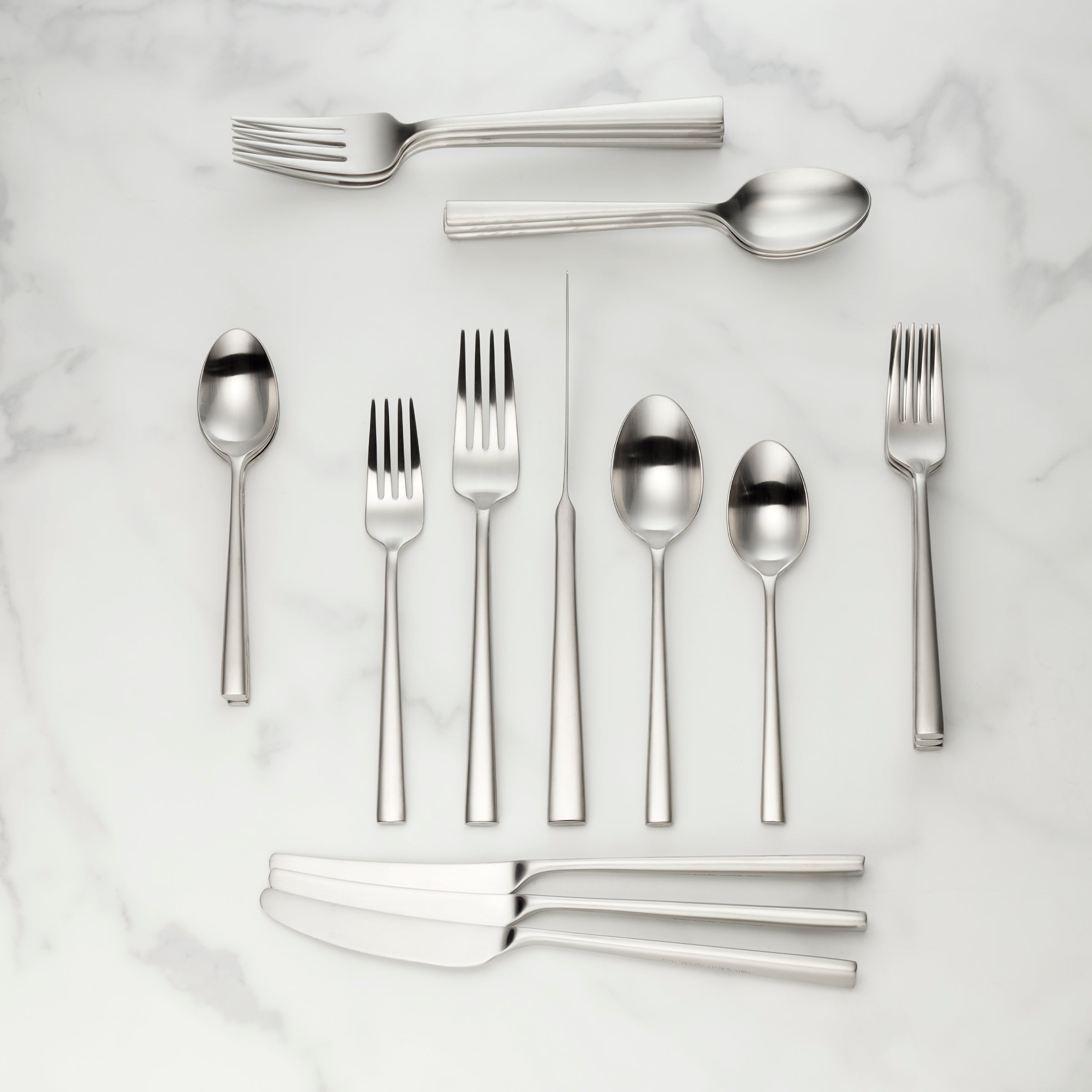 Lenox Premium Malmo Satin 20-Piece Flatware Set - Image 2