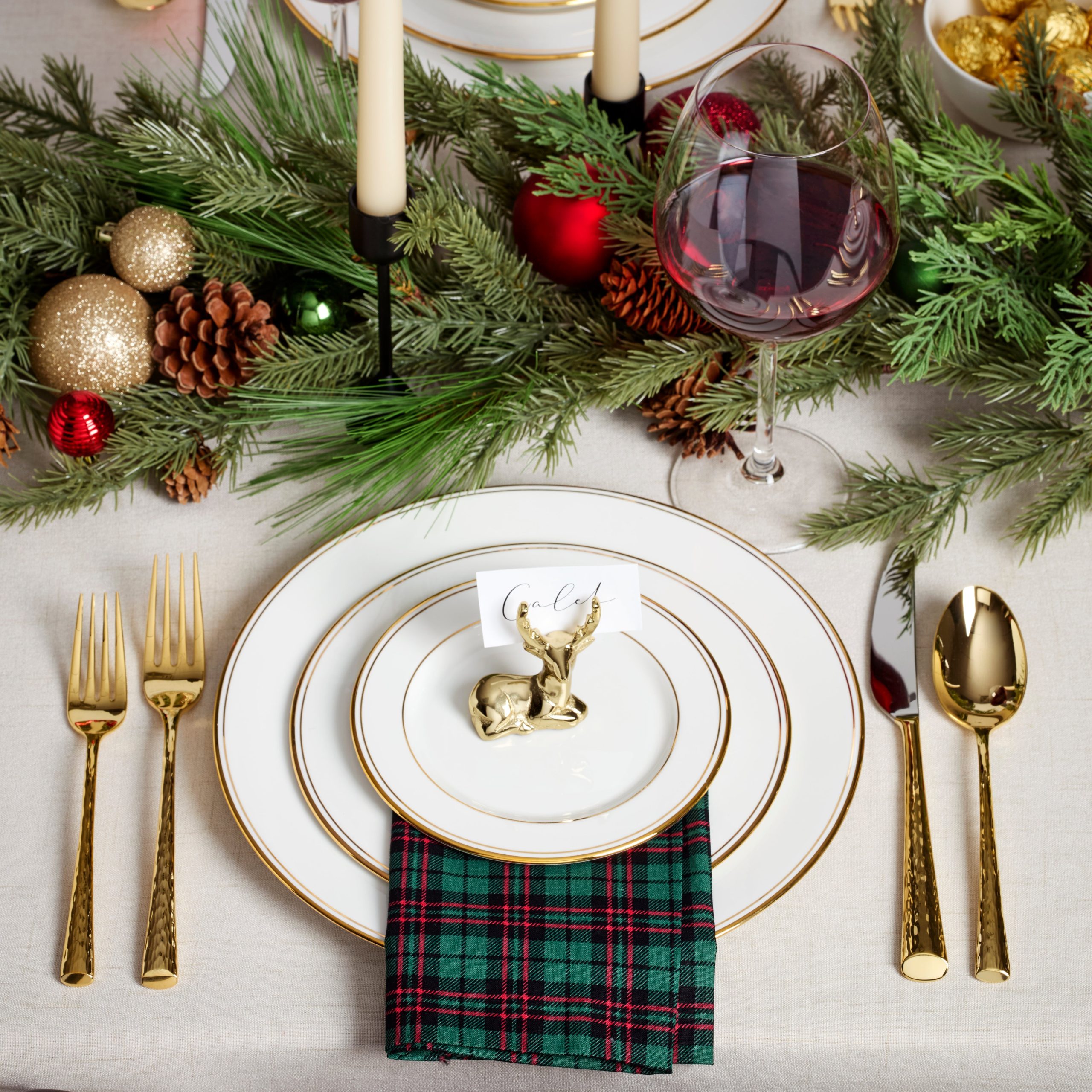 Lenox Premium Federal Gold 5-Piece Place Setting - Image 2