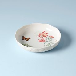 Lenox Premium Butterfly Meadow Low Serving Bowl