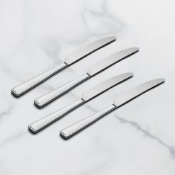 Lenox Premium Reid Satin Dinner Knives,  Set of 4