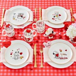 Alternative view of Lenox Premium Snoopy Valentine's Day Accent Plates, Set of 4