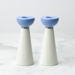 Lenox Premium Oak Street Candlestick Holders, Set of 2