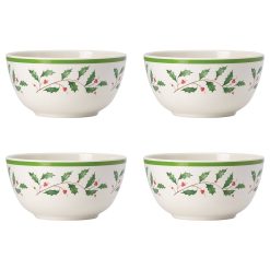 Alternative view of Lenox Premium Holiday Melamine All-Purpose Bowls, Set of 4