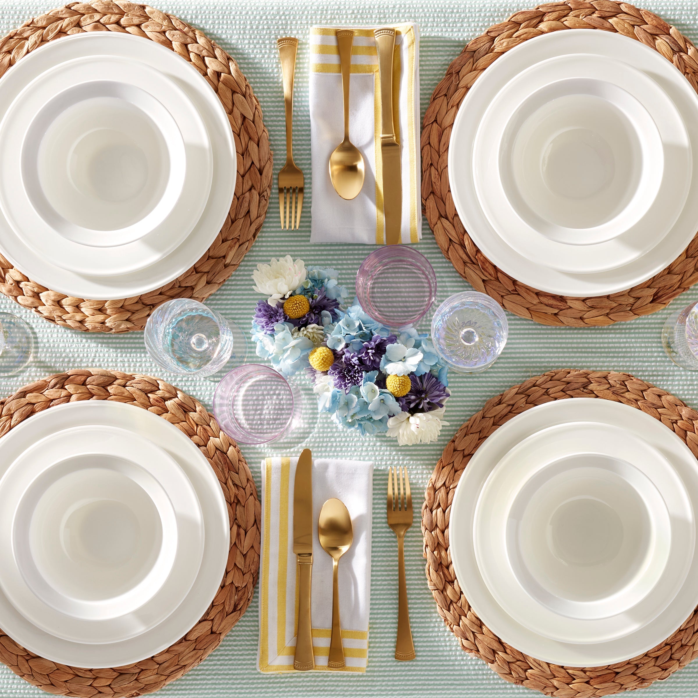 Lenox Premium Studio 1414 Rimmed 16-Piece Dinnerware Set - Image 2